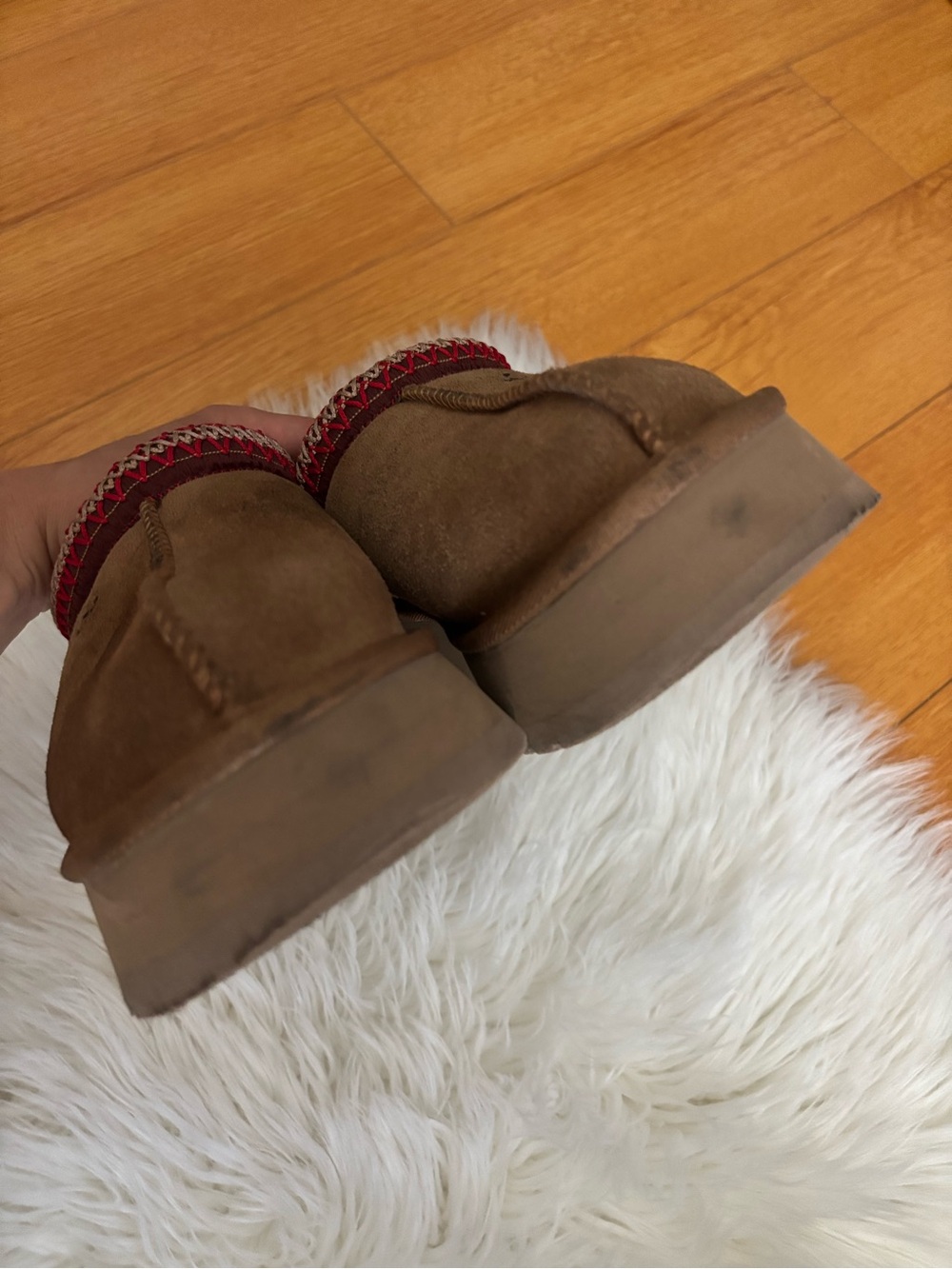 Ugg Tazz Slipper Chestnut Suede - Picture 5 of 9